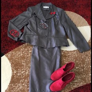 💐Elegant 2pc Skirt Set suit